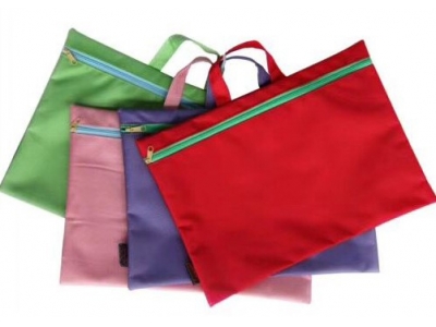 Fabric  Handbag  Zipper     BDS5034