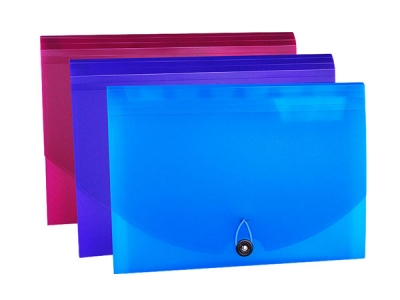 Expanding File 6 Pockets with Elastic closure  BDS4011
