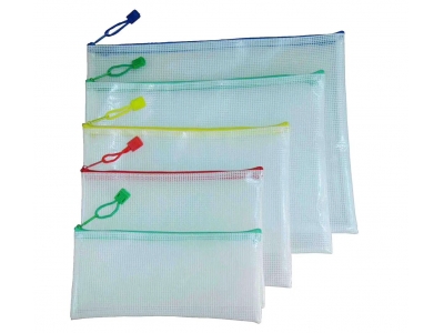 PVC Zipper Mesh Bag  BDS5013